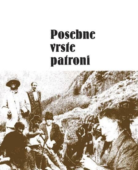 Posebne vrste patroni Publikacije Posoški razvojni center