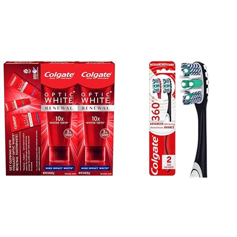 Amazon Colgate Optic White Renewal Teeth Whitening Toothpaste