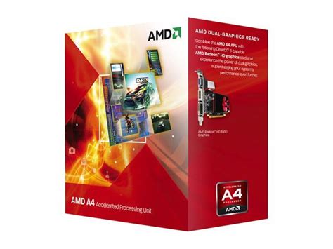 AMD A4-3400 - A-Series APU (CPU + GPU) Llano Dual-Core 2.7 GHz Socket ...