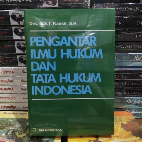 Buku Pengantar Ilmu Hukum Dan Tata Hukum Indonesia Lazada Indonesia