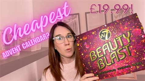 Beauty Advent Calendar Unboxing Of The Cheapest Beauty Advent Calendar