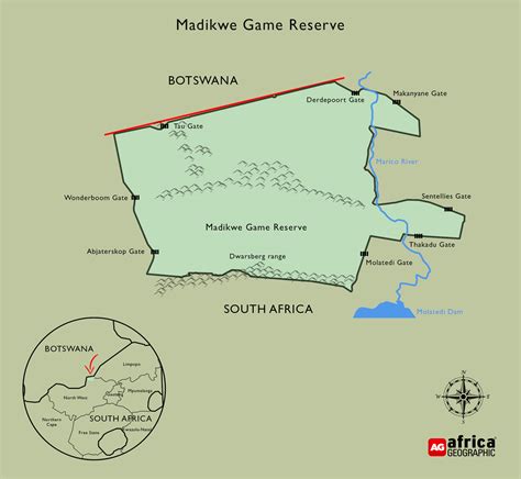 madikwe-game-reserve-map - Africa Geographic