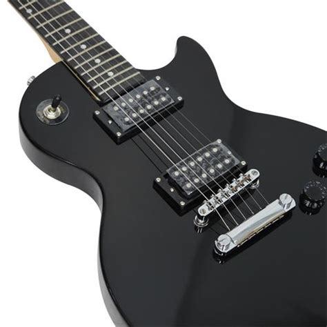 COMBO GUITARRA ELECTRICA TIPO LES PAUL NEGRO