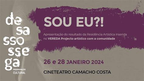 Odemira Teatro Só apresenta Sou Eu