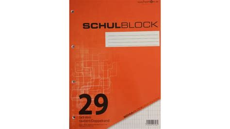 Paperzone Schulblock A Lineatur Blatt Online Bestellen M Ller