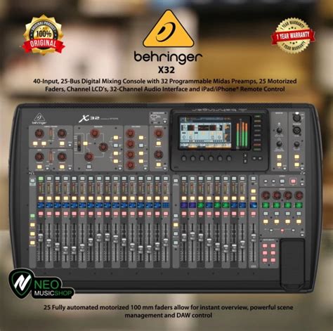 Mixer Digital Behringer X X Lazada Indonesia