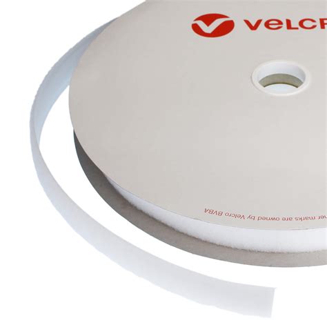 Velcro Brand White Sew On Loop Tape Mm X M