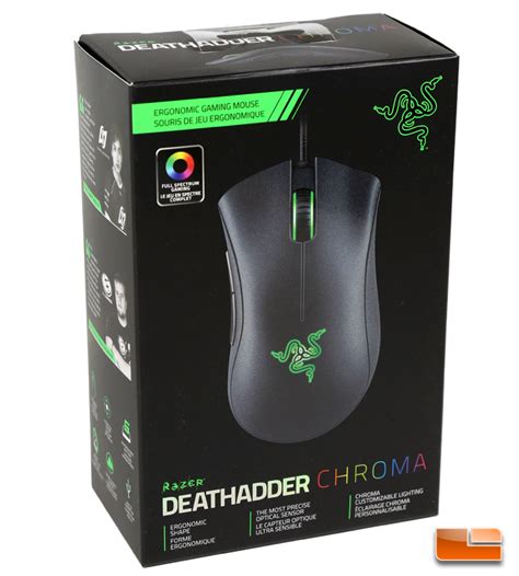 Razer DeathAdder Chroma Gaming Mouse Review - Legit Reviews