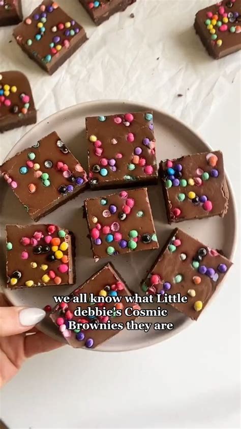 No Bake Vegan Cosmic Brownies Artofit