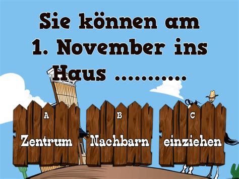 Thema Haus Wohnung Quiz