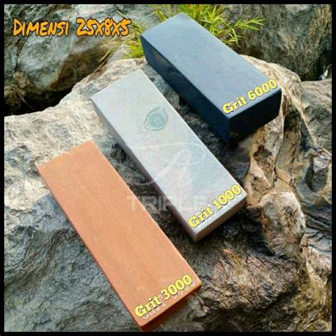 Jual Batu Asahan Asli Alam Super Halus Satu Set Dimensi X X Cm