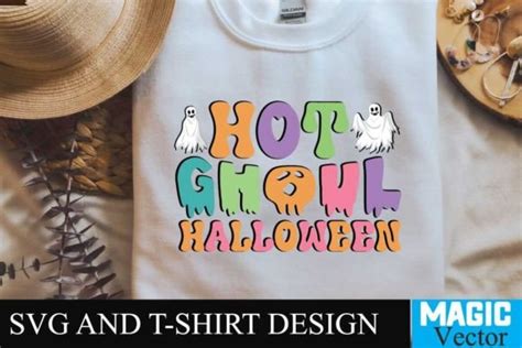 Hot Ghoul Halloween Svg Cut File Graphic By Magic Vector · Creative Fabrica