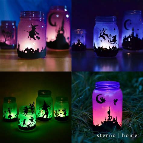 Fairy Tale Mason Jar Lanterns Jar Crafts Mason Jar Crafts Diy Mason Jar Lanterns