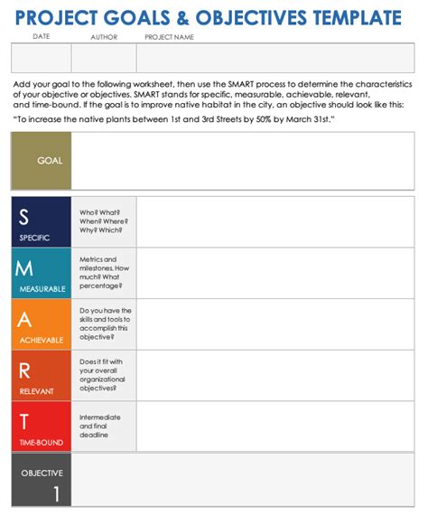 60 Examples Of Business Objectives Smartsheet