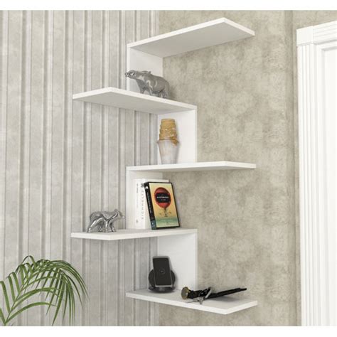 Ebern Designs Merlynn 5 Piece Floating Shelf Reviews Wayfair