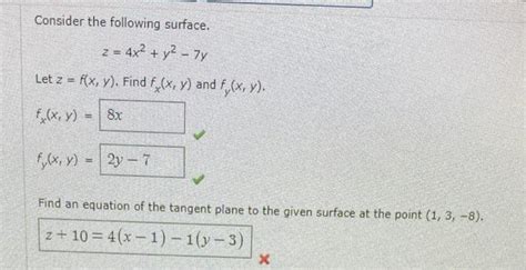 Solved A If Z F X Y X2 4xy Y Find The