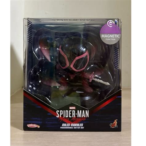 現貨 野獸國 Hot Toys COSBABY COSB 漫威蜘蛛人邁爾斯摩拉斯 可編程物質戰衣款 蝦皮購物
