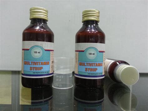 Multivitamin Syrup Packaging Type Bottle Bottle Size 100 Ml At Rs 25bottle In Mumbai