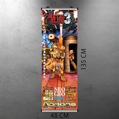 Metal Slug 3 Neo Geo Arcade Video Game Flyer Banner Etsy