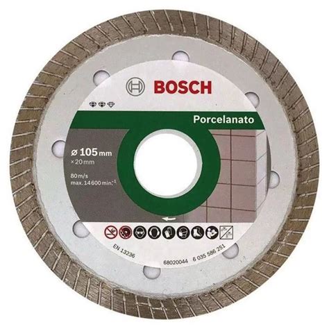 Disco Diamantado Mm Bosch Turbo Fino Expert Para Porcelanato Duda