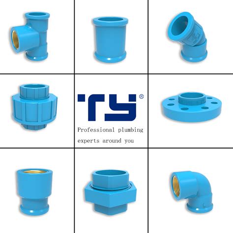 Ty Pvc U Plastic Welded Pressure Pipe Tube Fittings Nbr Hoffence