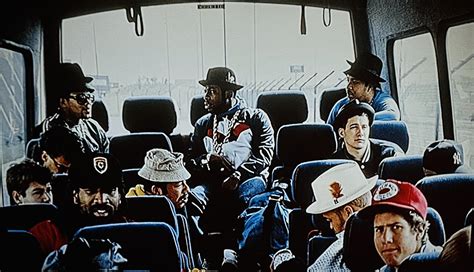 Run Dmc And Beastie Boys On A Tour Bus 1987 Together Forever Tour R