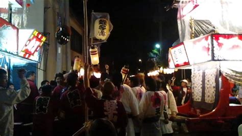 【青森県むつ市】川内八幡宮例大祭 上町 辨天山・仲浦 蛭子山 二車別れ Youtube