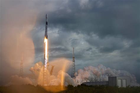 Spacex Launches 54 Starlink More Satellites Lands Rocket In 100th