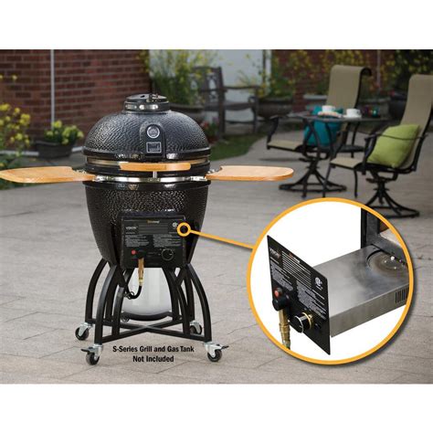 Vision Grills Quick Change Gas Insert for S-Series Kamado Grill-VGK ...