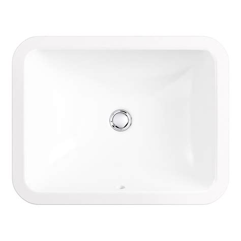 Kohler Caxton Rectangle Undermount Bathroom Sink In White Ex Tremes