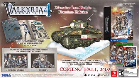 Valkyria Chronicles Memoirs From Battle Premium Edition