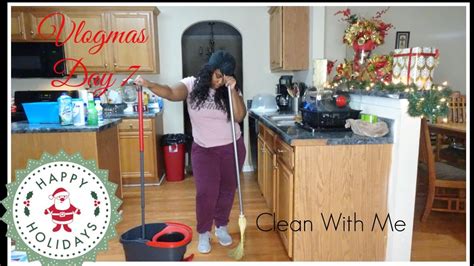 VLOGMAS DAY 7 Clean With Me YouTube