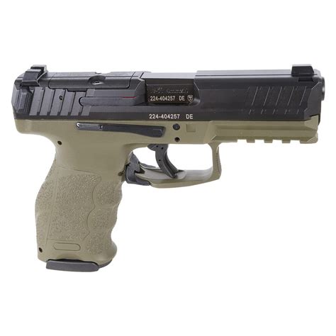 HK VP9 9mm 4 09 Bbl Optics Ready Green Pistol W 3 10rd Mags Night