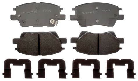 Acdelco D Chf Ceramic Front Disc Brake Pad Set