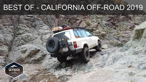 Best Off Road Trails 4x4 Compilation California 2019 Fzj80 Land Cruiser Youtube