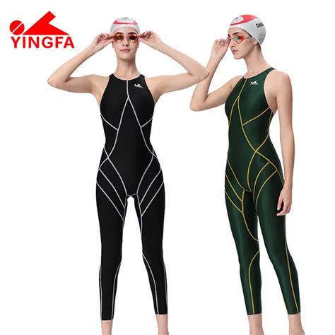 Hot Sale Yingfa Waterproof Women Spandex Bodysuit Swimming Full Body Suit For Women Lycra Body