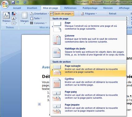 Comment Supprimer Une Page Sur Word