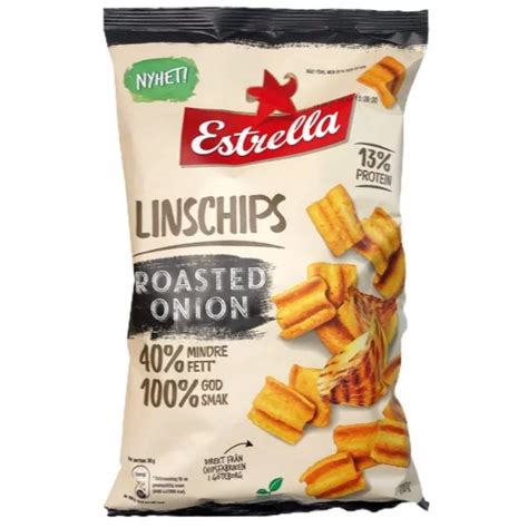 Estrella Linschips Roasted Onion G Naschhaus Schweden Shop