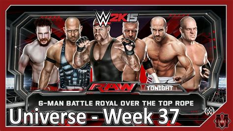 Wwe 2k15 Ps4 Universe Raw Week 37 Youtube