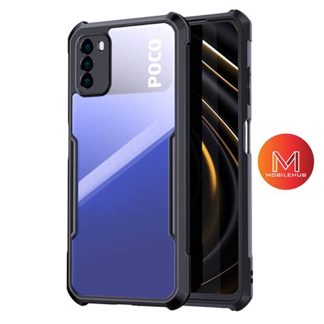 Xiaomi Poco M Xundd Beetle Armor Shockproof Case Black Shopee