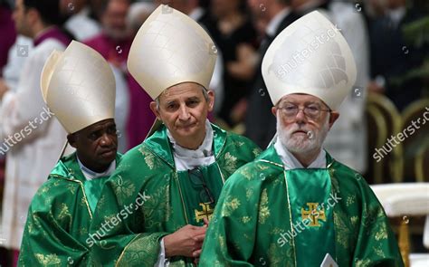 Italian Cardinal Matteo Maria Zuppi Center Editorial Stock Photo