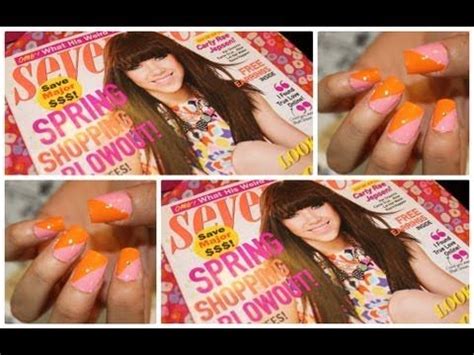 Carly Rae Jephsen Nail Tutorial Carly Rae Jepsen Seventeen Magazine