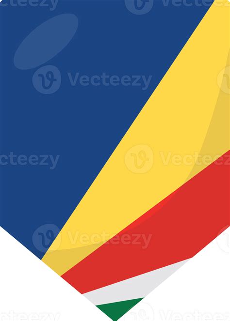 Seychelles Flag Pennant 3d Cartoon Style 36497184 Png