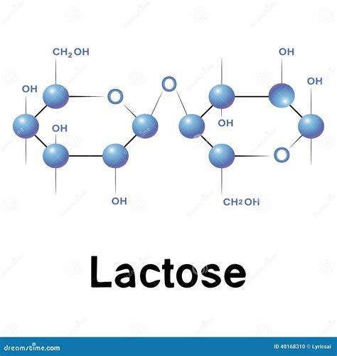 Lactose Stock Vector - Image: 40168310