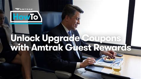 Amtrakhowto Unlock Upgrade Coupons With Amtrak Guest Rewards Youtube