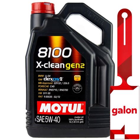 Motul X Clean C W Gen L Syntetyczny Olej Silnikowy