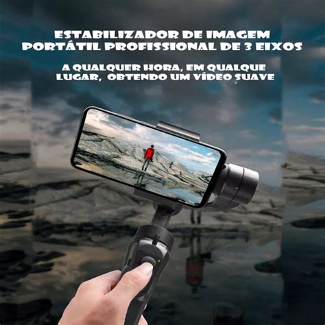 Estabilizador Imagem Gimbal 3 Eixos Câmera Celular Original Frete grátis