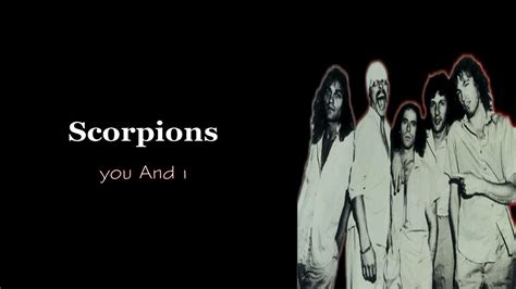 Scorpions You And I Lirik Terjemahan Youtube