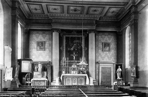 Clayton Le Moors St Marys Roman Catholic Church Interior 1899