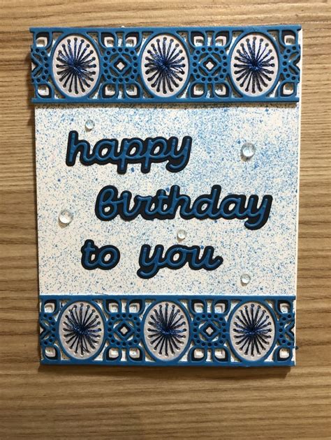 Pin By Linda Petersen On My Cards Happy Birthday To You I Card